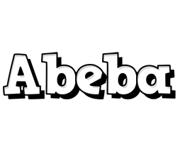 Abeba snowing logo