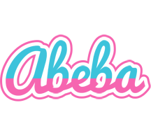 Abeba woman logo