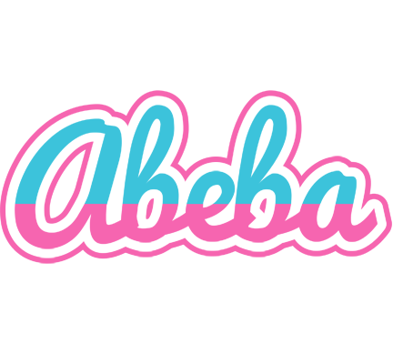 Abeba woman logo