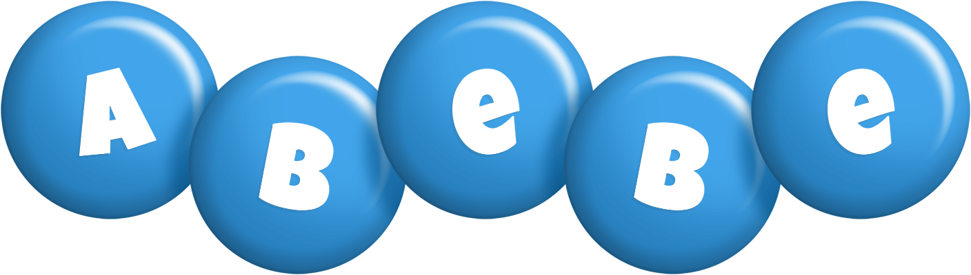 Abebe candy-blue logo