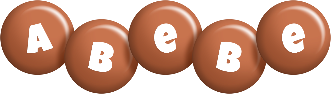 Abebe candy-brown logo
