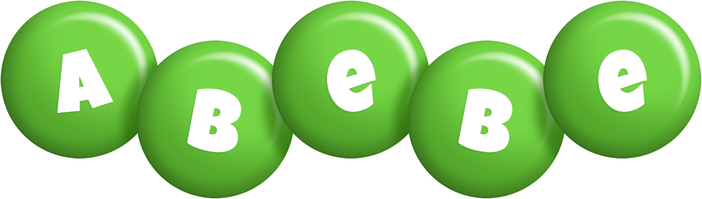 Abebe candy-green logo
