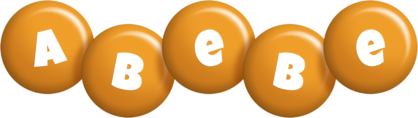 Abebe candy-orange logo