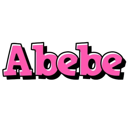 Abebe girlish logo