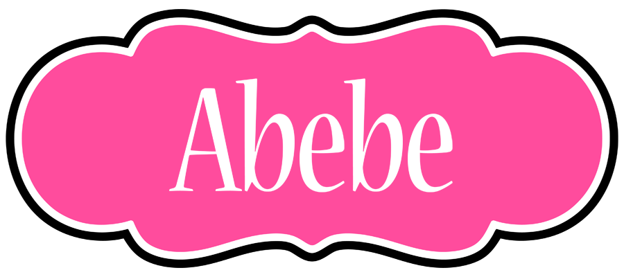 Abebe invitation logo