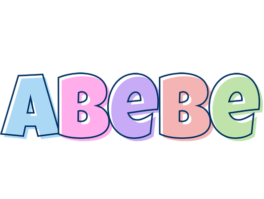 Abebe pastel logo