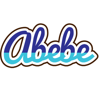 Abebe raining logo