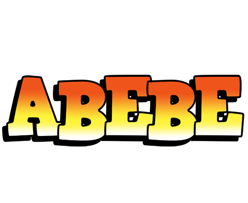 Abebe sunset logo