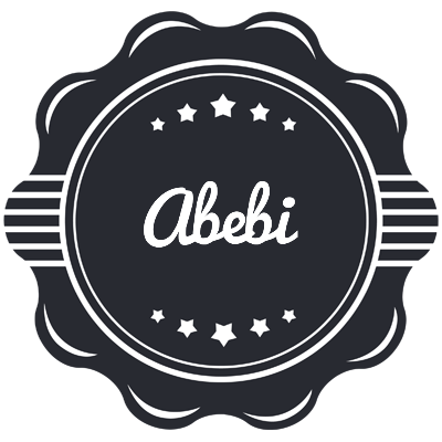Abebi badge logo