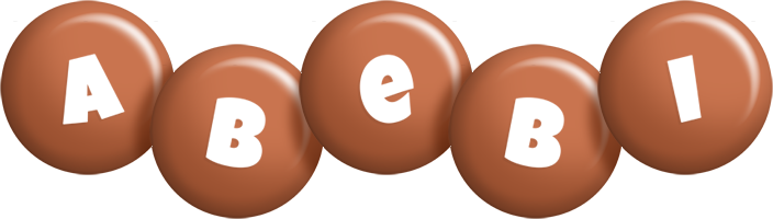 Abebi candy-brown logo