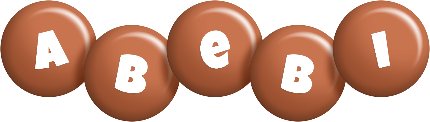 Abebi candy-brown logo