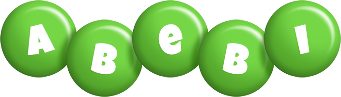 Abebi candy-green logo