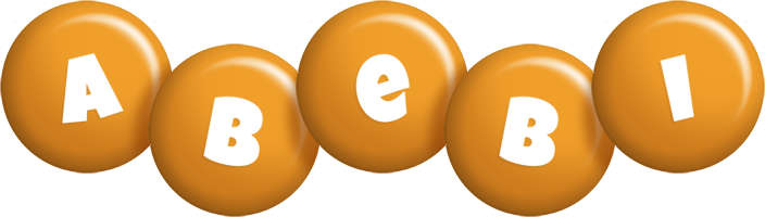 Abebi candy-orange logo