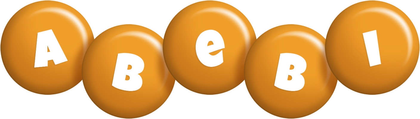 Abebi candy-orange logo