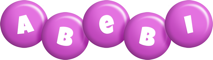 Abebi candy-purple logo