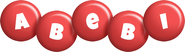 Abebi candy-red logo