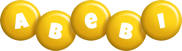 Abebi candy-yellow logo