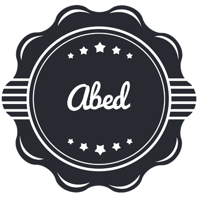 Abed badge logo