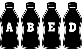 Abed bottle logo
