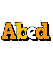 Abed cartoon logo