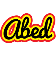 Abed flaming logo