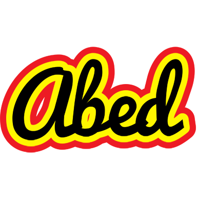 Abed flaming logo