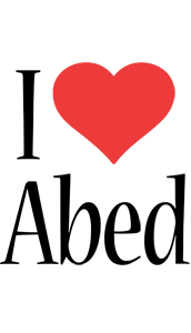 Abed i-love logo