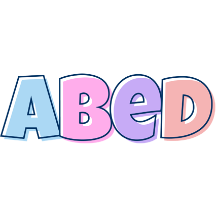 Abed pastel logo