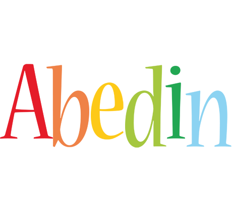 Abedin birthday logo
