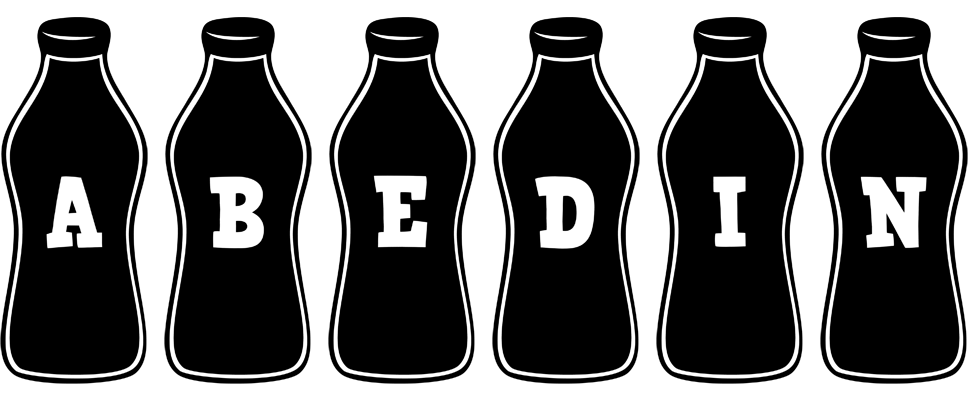 Abedin bottle logo