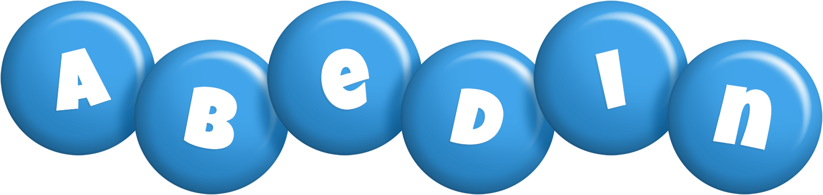 Abedin candy-blue logo