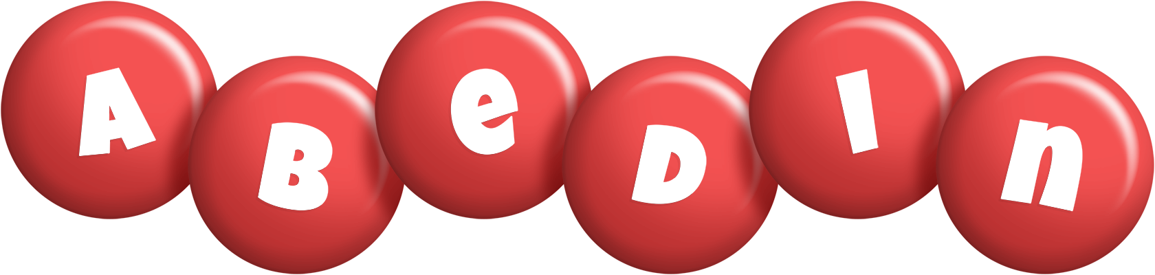Abedin candy-red logo