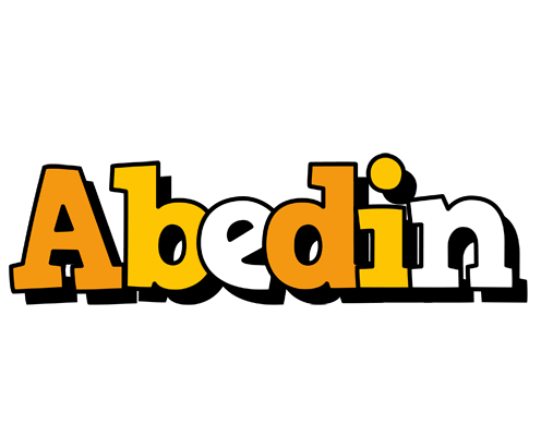 Abedin cartoon logo