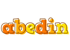 Abedin desert logo