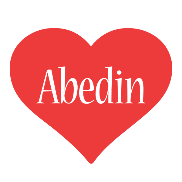 Abedin love logo