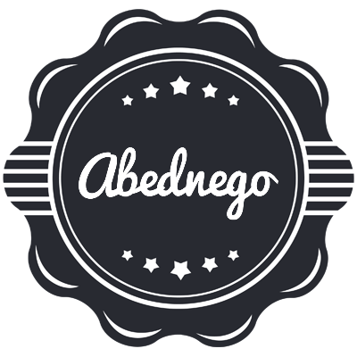 Abednego badge logo