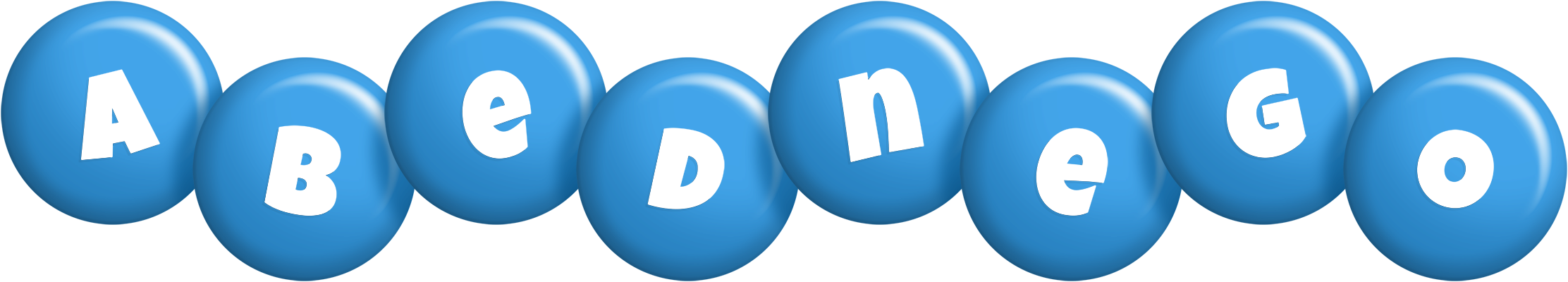 Abednego candy-blue logo