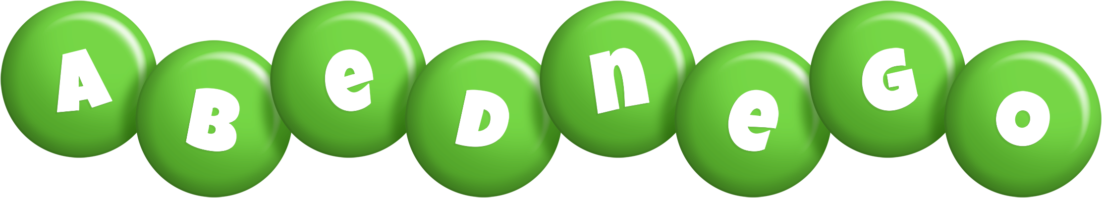 Abednego candy-green logo