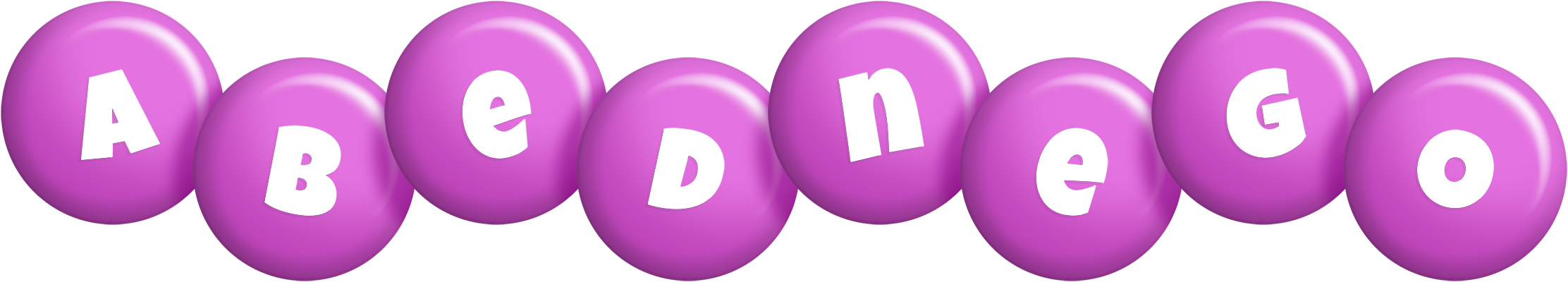 Abednego candy-purple logo