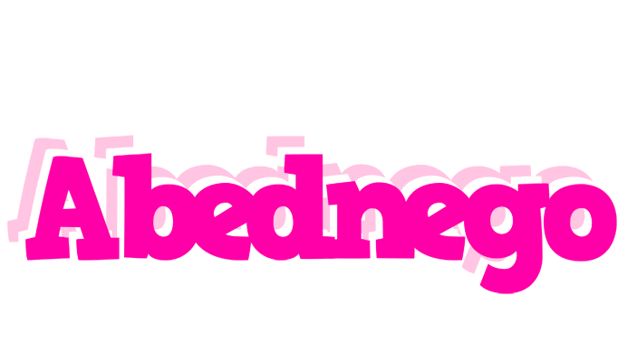 Abednego dancing logo