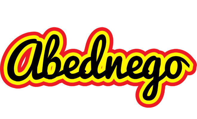 Abednego flaming logo