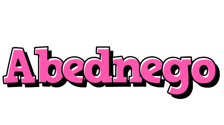 Abednego girlish logo