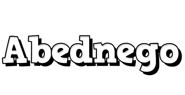 Abednego snowing logo