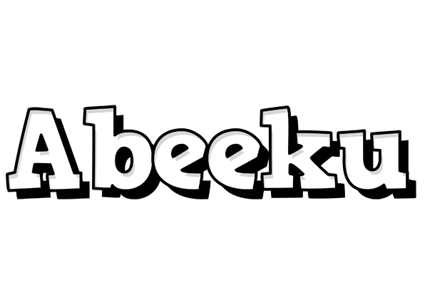 Abeeku snowing logo