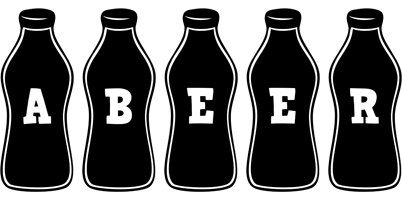 Abeer bottle logo
