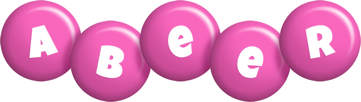 Abeer candy-pink logo