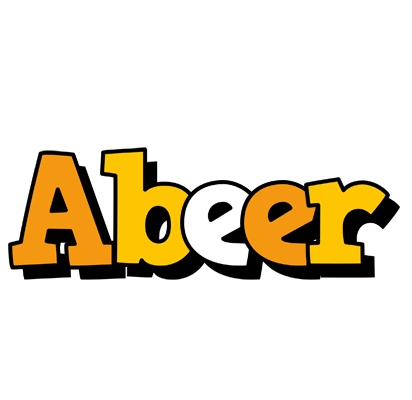 Abeer cartoon logo