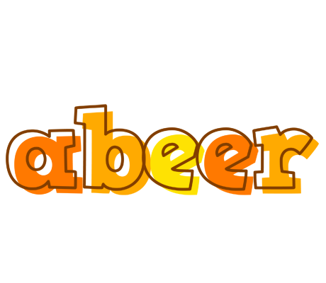 Abeer desert logo