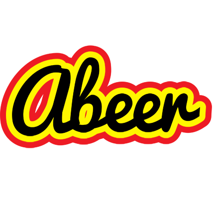 Abeer flaming logo