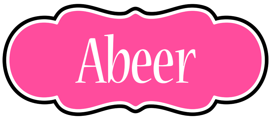 Abeer invitation logo